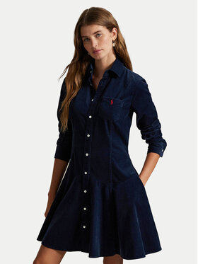 Polo Ralph Lauren Polo Ralph Lauren Haljina košulja 211972069004 Tamnoplava Regular Fit