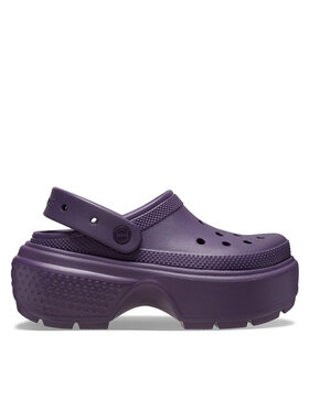 Crocs Crocs Klapki Stomp Clog 209350 Fioletowy