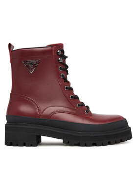 Guess Guess Īsie zābaki FLFB2D LEA10 Bordo