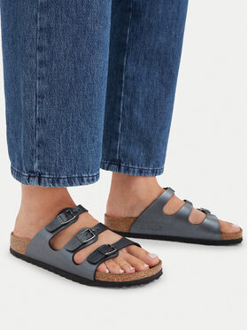 Birkenstock Birkenstock Şlapi Florida 1033035 Negru