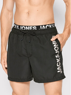 Jack&Jones Jack&Jones Плувни шорти Crete 12203818 Черен Regular Fit