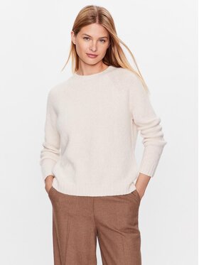 Weekend Max Mara Weekend Max Mara Svetr Ghiacci 23536610 Écru Regular Fit