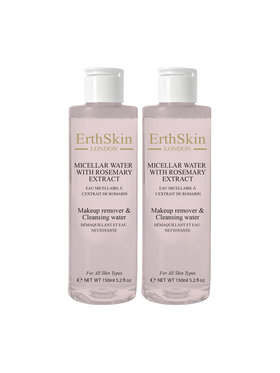 Erthskin London Erthskin London 2x Płyn micelarny z ekstraktem z rozmarynu Płyn micelarny