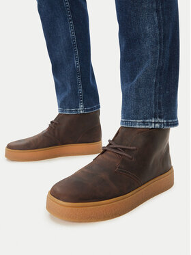 Clarks Clarks Зимни обувки Boxbee Desert 26328235 Кафяв