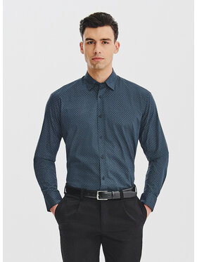 Pako Lorente Pako Lorente Koszula P25WN-1X-031 Czarny Regular Fit