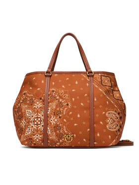PINKO PINKO Сумка Shopper Classic PE 25 PLTT 104899 A2AS Коричневий