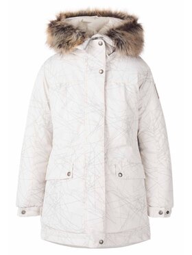 Lenne Lenne Kurtka anorak 22361-1017 Biały Basic Fit