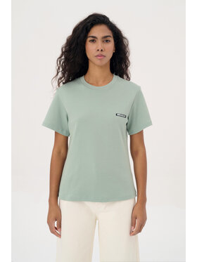 Misaga Misaga T-Shirt HORIZON T-SHIRT Zielony Regular Fit