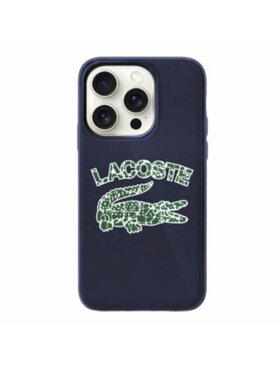 Lacoste Lacoste Etui na telefon Apple iPhone 15 Granatowy