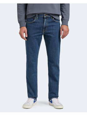 Lee Lee Jeansy BROOKLYN STRAIGHT Niebieski Straight Fit