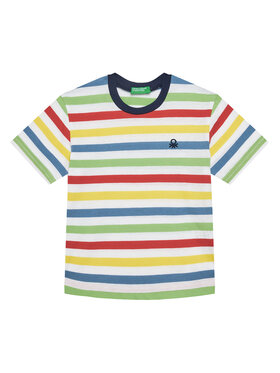 United Colors Of Benetton United Colors Of Benetton Тишърт 3FHXG10HR Цветен Regular Fit