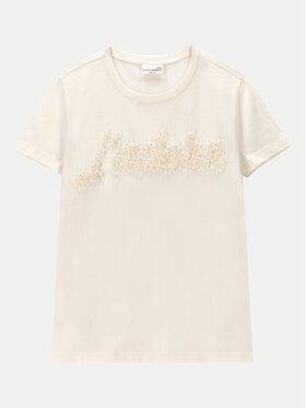 Coccodrillo Coccodrillo Tricou WC4143202GEJ Écru Regular Fit