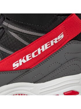 Skechers Zimski škornji D'Lites 660092L/BKRD Črna