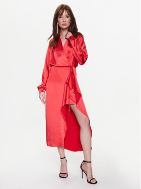 Pinko Pinko Kokteilinė suknelė 100295 Z345 Raudona Regular Fit