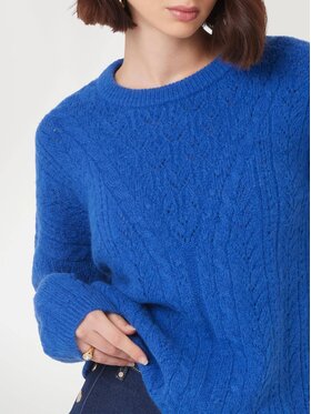 Guess Guess Sweter 170083 Błękitny Classic Fit