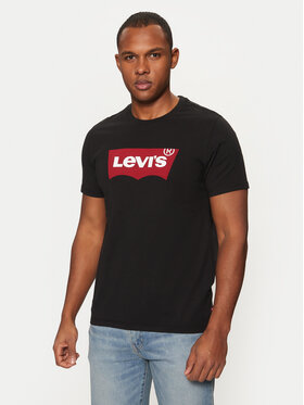 Levi's® Levi's® T-krekls Housemark Tee 17783-0137 Melns Regular Fit