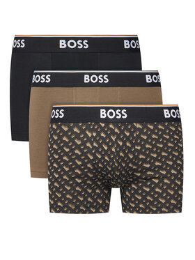BOSS BOSS Bokserių komplektas 50554443 Ruda