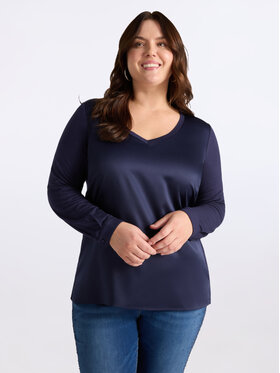 Fiorella Rubino Fiorella Rubino T-shirt G471L107830N034 Blu Regular Fit