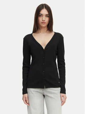 Calvin Klein Jeans Calvin Klein Jeans Bluse LV047G207G Schwarz Regular Fit