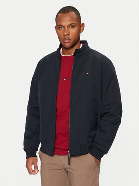 Tommy Hilfiger Tommy Hilfiger Übergangsjacke Harrington MW0MW37647 Dunkelblau Regular Fit