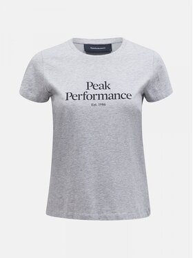 Peak Performance Peak Performance T-Shirt Original Tee Szary Regular Fit