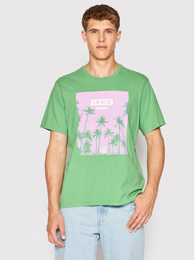 Levi's® Levi's® T-Shirt 16143-0618 Zielony Relaxed Fit