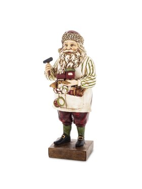 MIAhome MIAhome Figurka Święty Mikołaj 33x13x11 cm ARTIGIANO Kolorowy