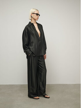 La Mania La Mania Blusa SUMMER KOSZULA 800 R.34/36 Nero Classic Fit