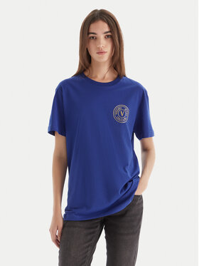 Versace Jeans Couture Versace Jeans Couture Футболка 79GAHT00 CJ00T Голубий Regular Fit