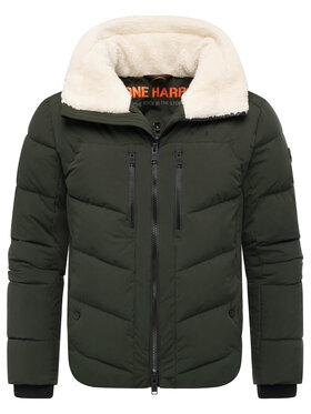 Stone Harbour Stone Harbour Kurtka zimowa Ansello Zielony Regular Fit