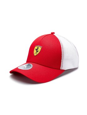 Scuderia Ferrari Scuderia Ferrari Czapka z daszkiem Trucker Czerwony