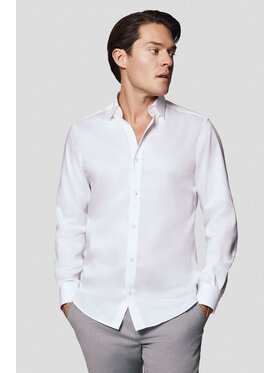 Lancerto Lancerto Koszula Koszula Biała Bawełniana Simone KO073224000076 Biały Slim Fit