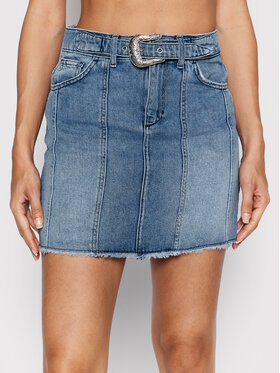 Liu Jo Liu Jo Jeansrock UA2155 D4622 Blau Regular Fit