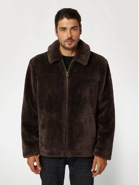 Guess Guess Kurtka przejściowa 168883 Brązowy Classic Fit
