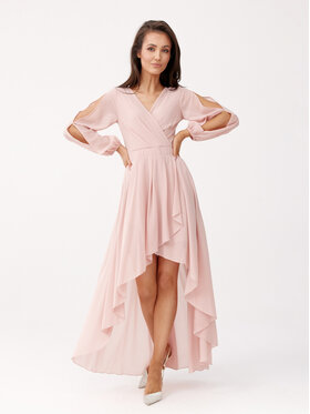 Roco Fashion Roco Fashion Sukienka Romee Różowy Regular Fit