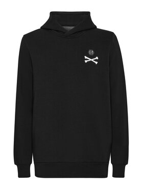 PHILIPP PLEIN PHILIPP PLEIN Mikina 5199 Čierna Regular Fit
