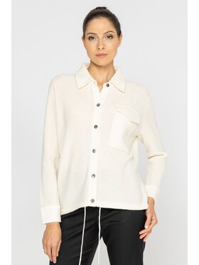 Deni Cler Milano Deni Cler Milano Kardigan T-DC-U457-D5-90-11-1 Écru Regular Fit