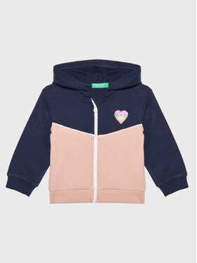 United Colors Of Benetton United Colors Of Benetton Bluza 3GNSG501M Granatowy Regular Fit