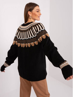 Merg Selection Merg Selection Sweter 241575 Czarny Regular Fit