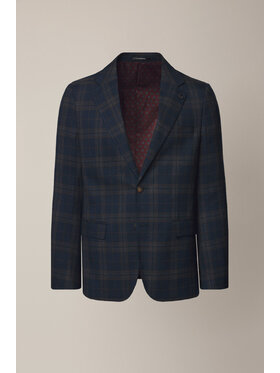 Lancerto Lancerto Marynarka Greccio MA131225000020 Granatowy Slim Fit