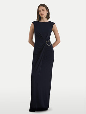 LAUREN RALPH LAUREN LAUREN RALPH LAUREN Abendkleid 253979877001 Dunkelblau Slim Fit