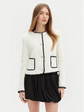 Guess Guess Ζακέτα W5RN20 WGVQ2 Εκρού Regular Fit