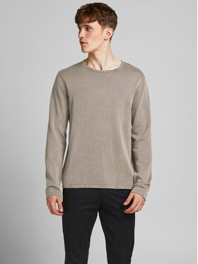 Jack&Jones Jack&Jones Pulover Leo 12174001 Rjava Regular Fit