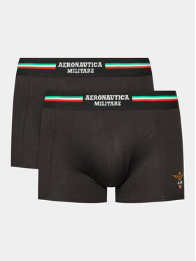 Aeronautica Militare Aeronautica Militare Súprava 2 kusov boxeriek AM1UBX001 Čierna