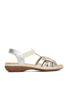 Rieker Rieker Sandalen CEO-65918-91 Silberfarben