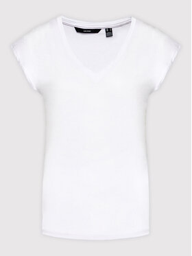 Vero Moda Vero Moda Póló Filli 10247666 Fehér Regular Fit