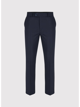 Pako Lorente Pako Lorente Spodnie garniturowe P26WP-6G-015 Granatowy Slim Fit