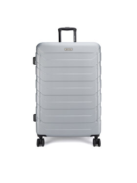 GINO ROSSI Gino Rossi Velký kufr GIN-L-003-05-SILVER Stříbrná