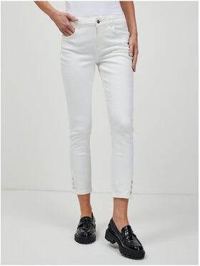 Orsay Orsay Jeansy 311847-000000__38 Biały Skinny Fit