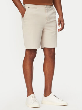BOSS BOSS Pantalon scurți din material H-Kane1 50555235 Crem Modern Fit